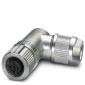Phoenix Contact - Rundsteckverbinder, feldkonfektionierbar (Industriesteckverbinder) Steckverbinder SACC-M12FR-4PL SH