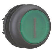 Eaton - Frontelement für Drucktaster Leuchtdrucktaste M22S-DL-G-X1 flach,grün,beschr. − 10 Stück