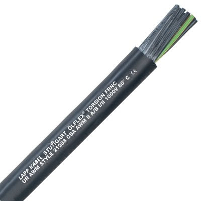 Lapp Kabel&Leitung - Energiekabel >= 1 kV, für ortsveränderlichen Einsatz ÖLFLEX TORSION FRNC 12G1,5 1150279