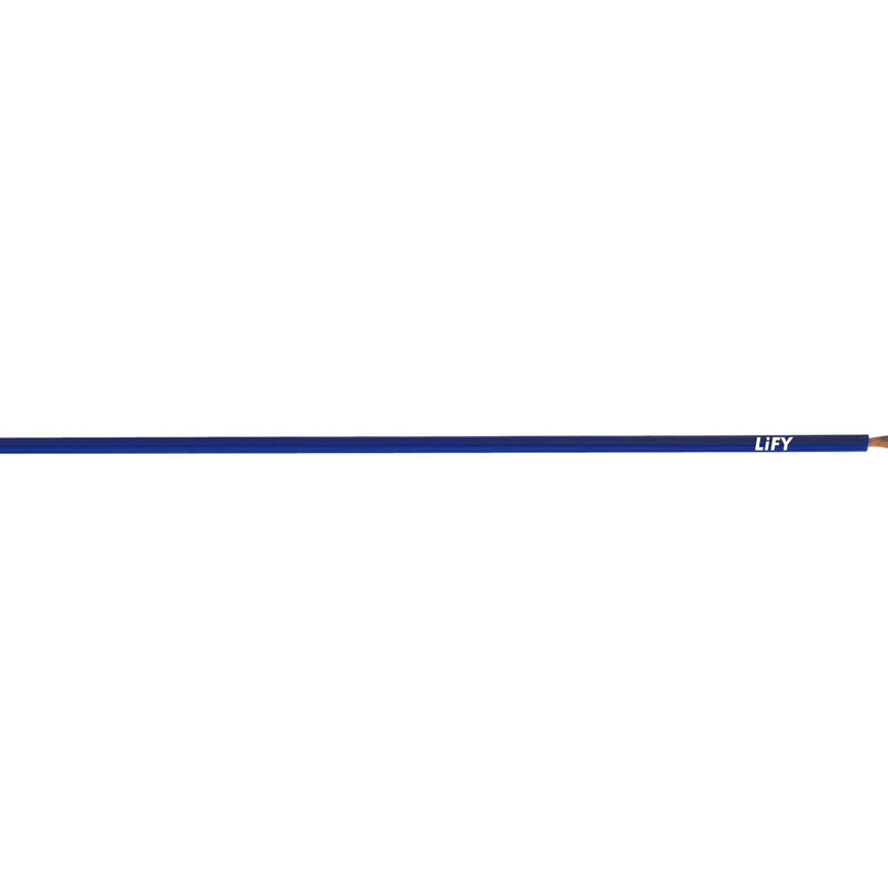 Lapp Kabel&Leitung - Energiekabel < 1 kV, für feste Verlegung LiFY 1 kV 1X1,5 RD 4560042S/50 − 50 Meter