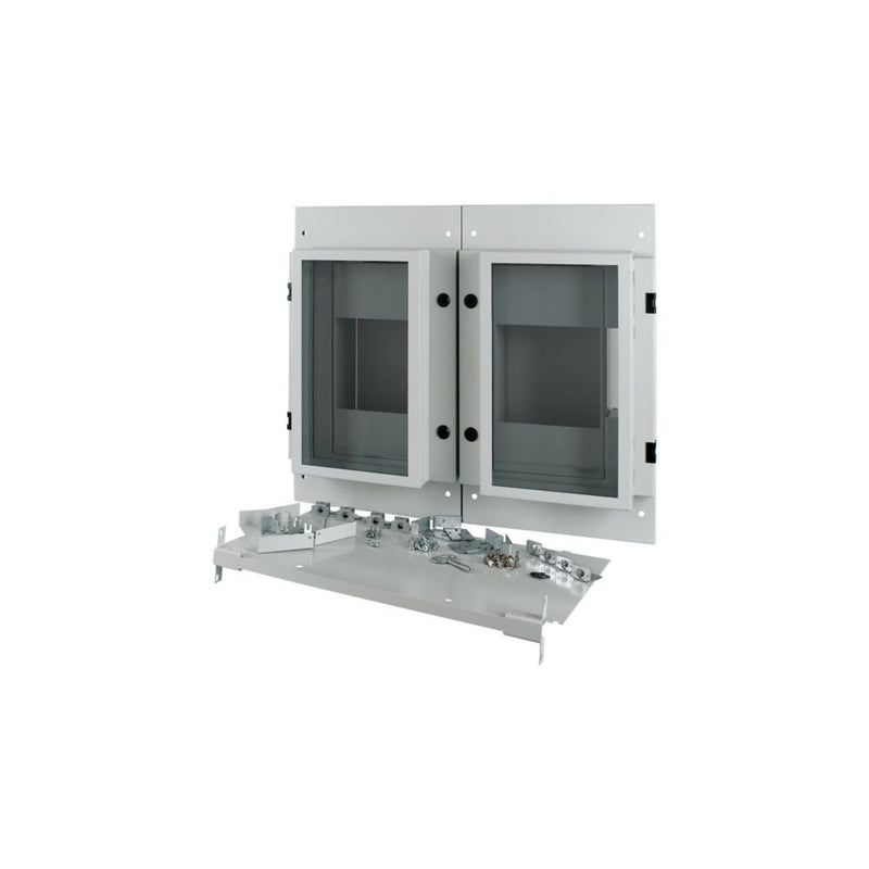 Eaton - Frontplatte (Schaltschrank) Frontplatte 2xNZM4 3polig XM2N43W08C-55-XR Ausfahrein./Fernant.