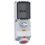 Bals Elektrotech - CEE-Steckdose abschaltbar, abgesichert (IEC 60309) Wandsteckdose abschaltbar 17003 verriegelt abgesich