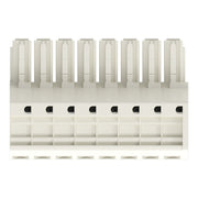 WAGO - Ein- und mehrpolige Klemmenleiste 1-Leiter-Federleiste 831-3108 CAGECLAMP,10mm²,lgr − 12 Stück