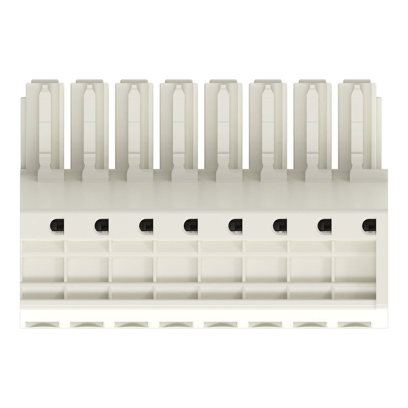 WAGO - Ein- und mehrpolige Klemmenleiste 1-Leiter-Federleiste 831-3108 CAGECLAMP,10mm²,lgr − 12 Stück