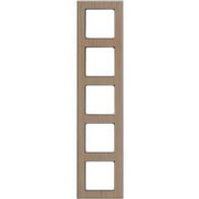 Peha - Abdeckrahmen Rahmen 5-fach D 20.675.201.702 Holz eiche-alu