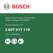 Bosch - Schleifpapierset Schleifblatt-Set für 2607017110 Deltaschleifer 93 mm