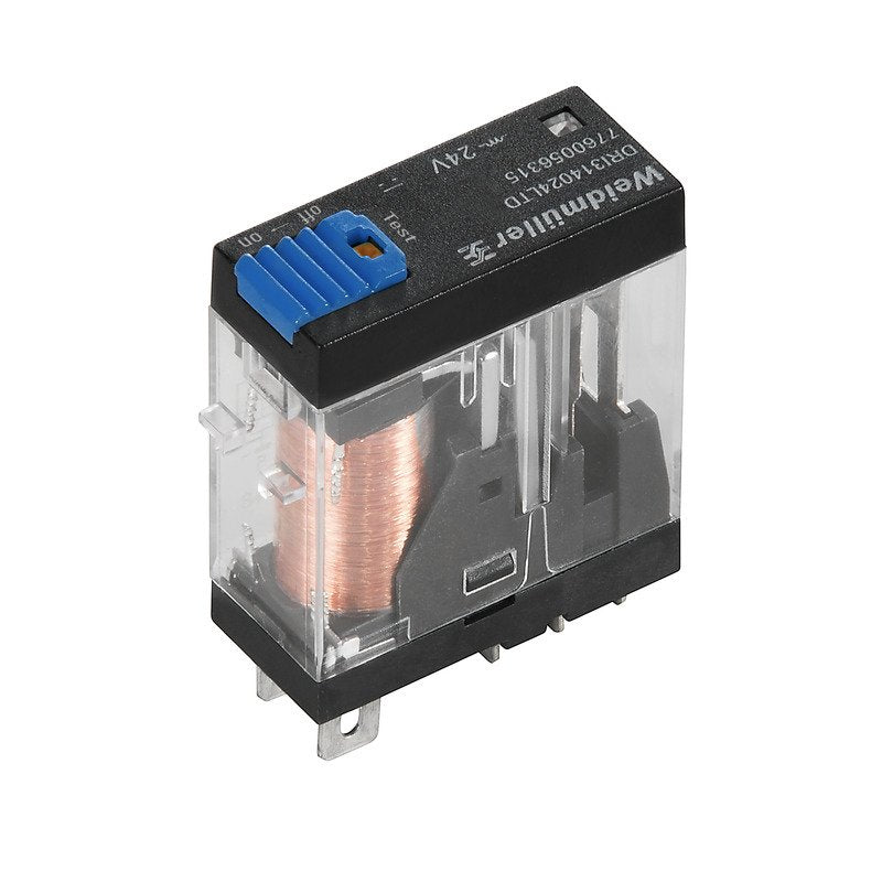 Weidmüller - Schaltrelais Miniatur-Industrierelais DRI314012LTD 12VDC 1Wechsler − 20 Stück