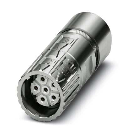 Phoenix Contact - Rundsteckverbinder, feldkonfektionierbar (Industriesteckverbinder) Kabelsteckverbinder M23-5ES198A8L25S