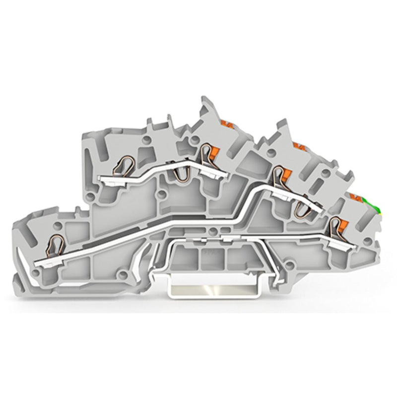 WAGO - Installations-Etagenklemme Installationsetagenklemme 2203-7545 2,5 mm² Hybrid