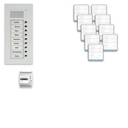 TCS Tür Control - Türsprech-Set pre:pack Audio UP 9WE PPUF09-EN/01 m.Außenstation PUK
