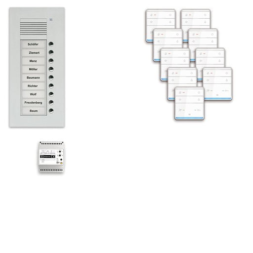TCS Tür Control - Türsprech-Set pre:pack Audio UP 9WE PPUF09-EN/01 m.Außenstation PUK