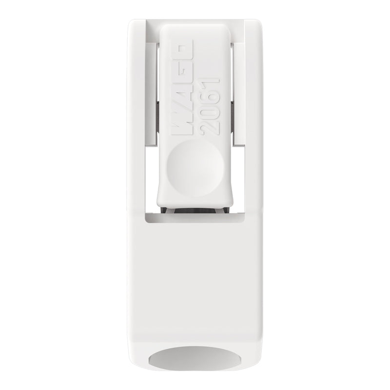 WAGO - Ein- und mehrpolige Klemmenleiste THR-Leiterplattenklemme 2061-1641/998-404 Drücker,1,5 mm²,weiß − 5760 Stück