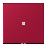 Jung - Einsatz/Abdeckung für Kommunikationstechnik Leitungsauslass m. Zugent. LC 990 A 229 rouge carmin