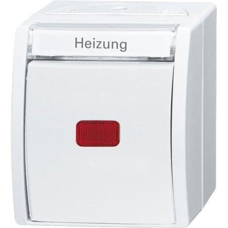 Busch-Jaeger - Installationsschalter Heizung-Notschalter 2601/6 SKWNH-54
