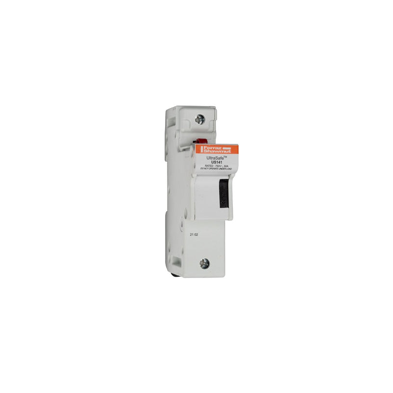 Mersen - Halter für zylindrische Sicherung Sicherungshalter US141 14x51 50A/750V 1-p. − 6 Stück