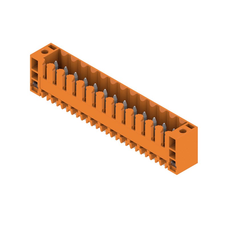 Weidmüller - Leiterplattensteckverbinder Verbinder 3.50mm SL 3.50/1#1607610000  − 50 Stück