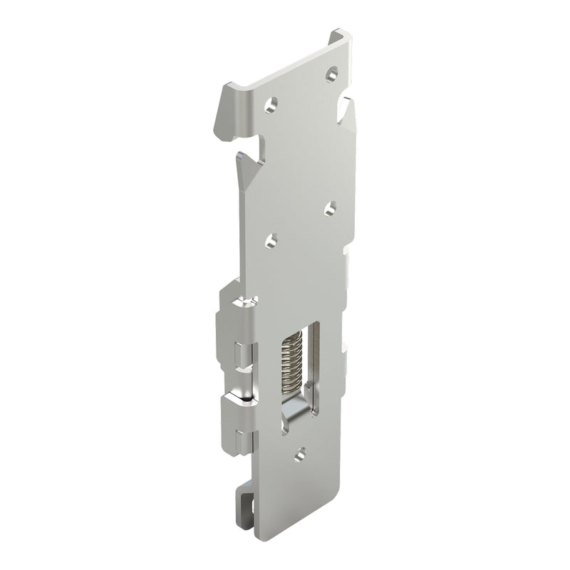 WAGO - Komponente für die Aufstellung/Anreihtechnik (Schaltschrank) Befestigungsadapter, 2789-1128 1,5mm, Carbonstahl − 500 Stück