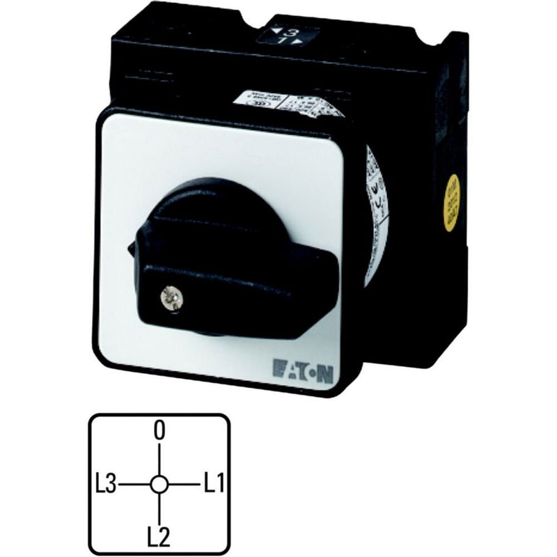 Eaton - Amperemeterumschalter Strommesserumschalter T3 T3-3-8048/E 32A Einbau rastend