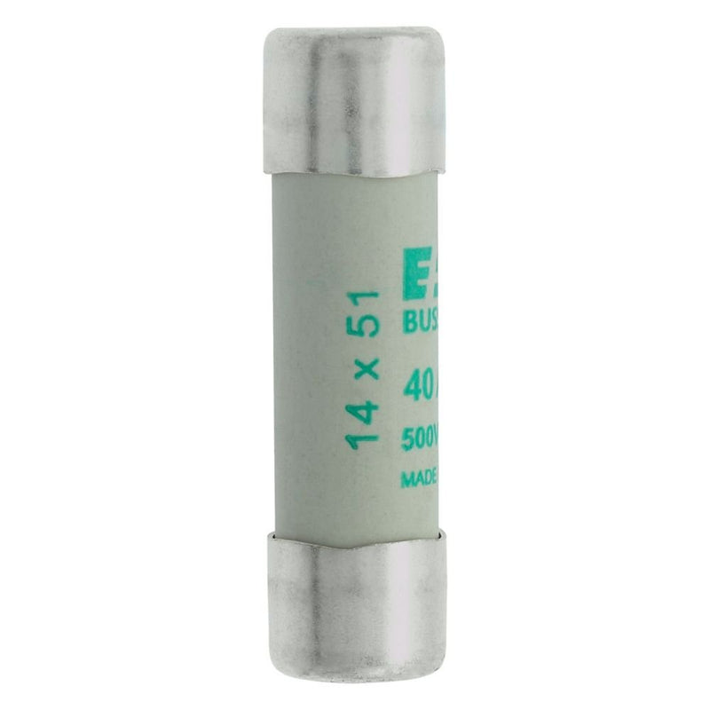 Eaton - Zylindrische Sicherung Sicherungseinsatz Nieders. CYLINDRICA#C14M40 40A AC 500V 120kA − 10 Stück