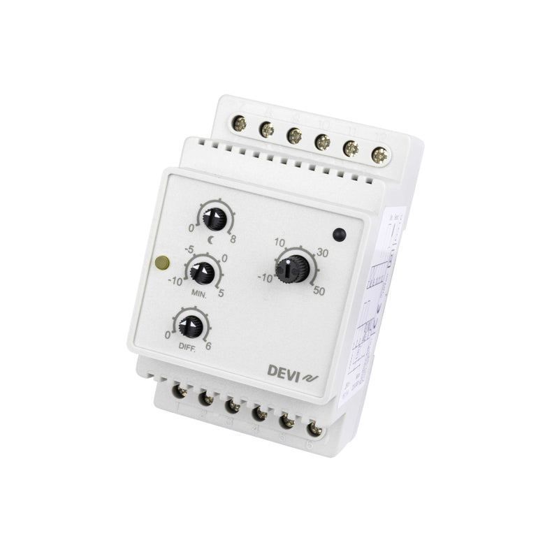 Danfoss - Temperaturregler Reiheneinbau Thermostat devireg 316 NTC-Fühler