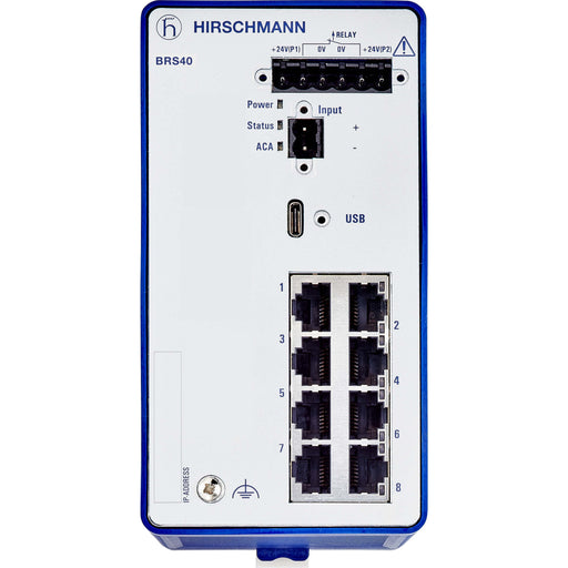 Hirschmann INET - Netzwerk Switch Ind.Ethernet Switch BRS40-8TX 8 Port, managed − 1 Stück