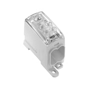 Weidmüller - Durchgangs-Reihenklemme Klemme Schraubanschluss WPD 111 1X95/4X35 GY 95