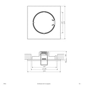 EVN Lichttechnik - Downlight/Strahler/Flutlicht NV EB-Leuchte 645 001 ws 12V 50W GX5,3