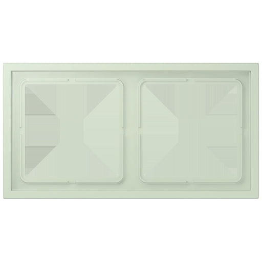 Jung - Abdeckrahmen Rahmen 2-fach LCZ 982 BF 218 vert anglais pale