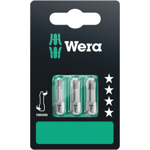 Wera - Bit-Set Phillips-Recess Bit 073326 PH 1-3x25mm