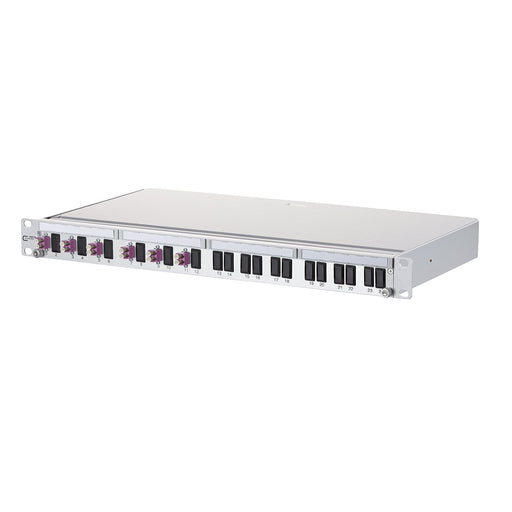 Metz Connect - Patchpanel LWL LWL-Patchfeld OpDAT PA 1502277512-E 12xLC-D OM4 bestückt
