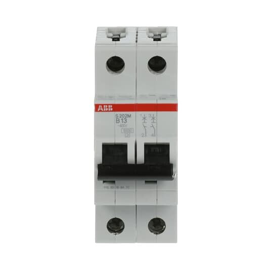 ABB Stotz S&J - Leitungsschutzschalter Sicherungsautomat S202M-B13 10kA 13A B 2p