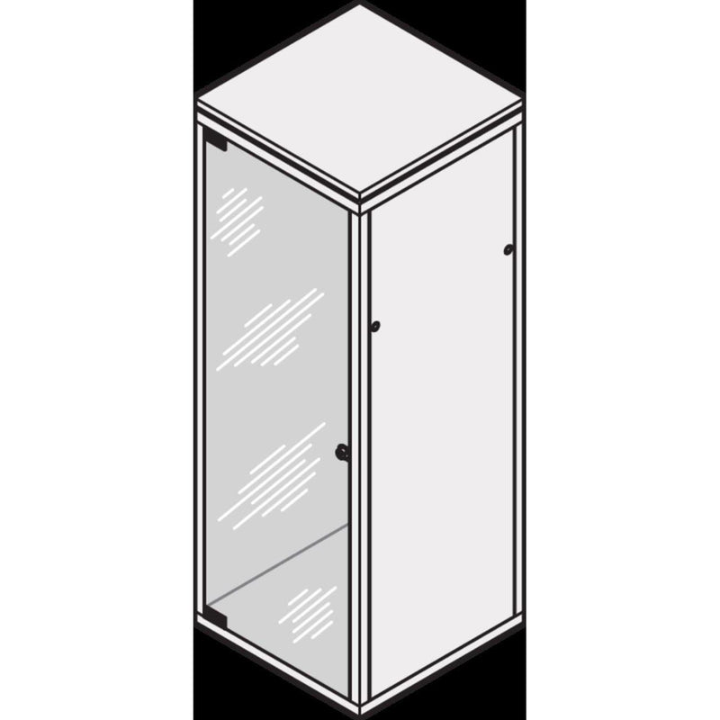 Schroff - Tür/Bedientableau (Schaltschrank) Vollglastür 20117753