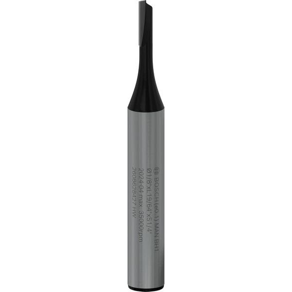 Bosch - Fräser PRO Nutfräser, 2608628427 einschneidig 1/8