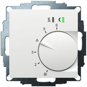Eberle Controls - Raumthermostat/Uhrenthermostat UP-Raumregler 5-30C AC230V UTE 2500-RAL9016-M55 Ausgang Triac