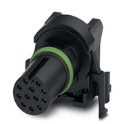 Phoenix Contact - Rundsteckverbinder, feldkonfektionierbar (Industriesteckverbinder) Einbausteckverbinder SACC-CI-M12F#1424195 − 20 Stück