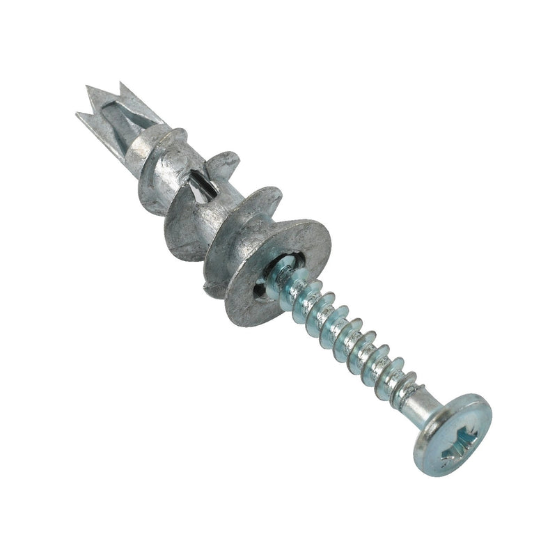 Schneider Electric - Hohlraumdübel Hohlraumbefestigung 1220104 Schraube 4,5x35 − 100 Stück