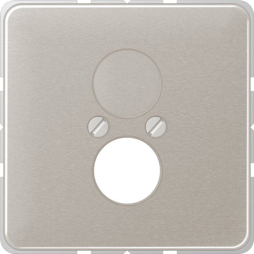 Jung - Einsatz/Abdeckung für Kommunikationstechnik Abdeckung pla CD 562 PT für 2 Kleinst.Dosen