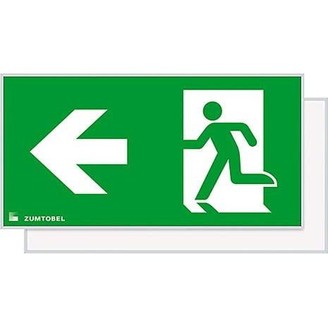 Zumtobel Group - Piktogramm für Not-/Hinweisleuchte Rettungszeichen PURESIGN150#22168639 AD/ED/TEC RZ-1L