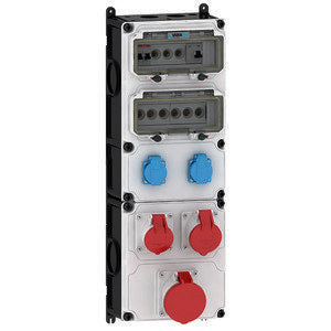 Bals Elektrotech - CEE-Steckdosen-Kombination (IEC 60309) Steckdosen-Kombination 89136 Größe XXL