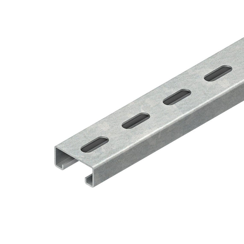 Niedax - Stiel/Profilschiene Tragschiene 2987/3 SL − 3 Meter