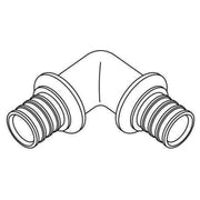 REHAU Automotive - Fitting mit 2 Anschlüssen Winkel 90 Grad 12588971002 17x2,0 - 17x2,0 − 5 Stück