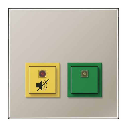Jung - Behindertenelement für Installationsschalterprogramme Notrufsystem NRS ES 0834 DZE-L Dienstzimmereinheit − 1 Stück