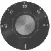 EGO Elektro - Zubehör/Ersatzteile für Kochgerät/Backgerät Knebel 524820 50-250,D=50mm