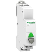Schneider Electric - Taster für Reiheneinbau Taster A9E18036 1S+LED gn 110-230V