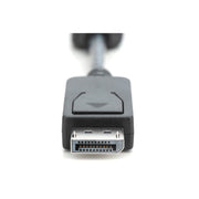 DIGITUS - Konfektioniertes A/V-Kabel DisplayPort Adapterkabel AK-340400-001-S 0.15m, sw