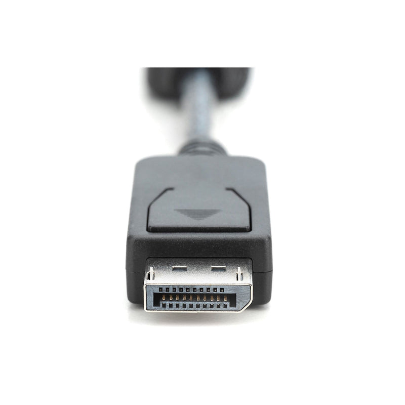 DIGITUS - Konfektioniertes A/V-Kabel DisplayPort Adapterkabel AK-340400-001-S 0.15m, sw