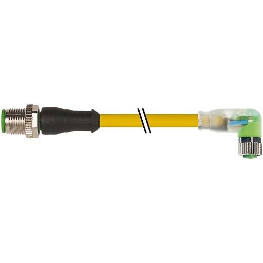 Murrelektronik - Konfektioniertes Sensor-Aktor-Kabel M12 Stecker gerade 7000-40641-0300100 auf M8 Buchse gew