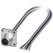 Phoenix Contact - Rundsteckverbinder, feldkonfektionierbar (Industriesteckverbinder) Einbausteckverbinder SACC-SQ-M12M#1441642