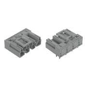 WAGO - Leiterplattensteckverbinder Stecker für Leiterplatten 770-854/011-000/064- 4-polig,grau − 50 Stück