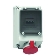 Bals Elektrotech - CEE-Steckdose abschaltbar, abgesichert (IEC 60309) Wandsteckdose abgesichert 15141 63A 5p 400V 6h IP44